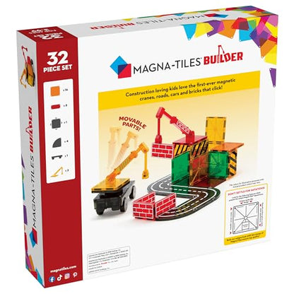 Builder 32-Piece Magnetic Construction Set Kids-Toys Galore