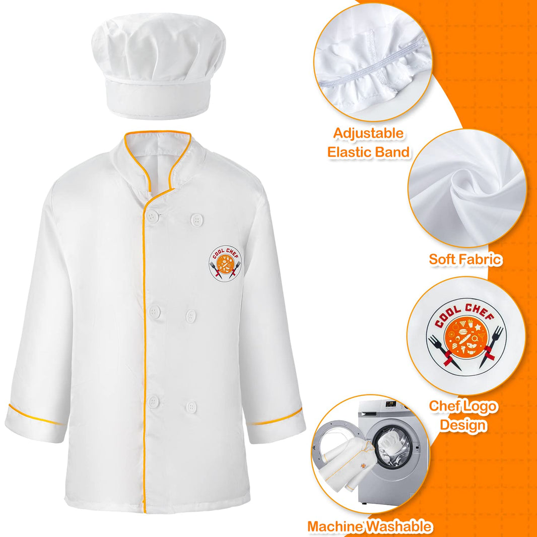 Kids Premium Pretend Play Kitchen Set Stainless Pots-Toys Galore