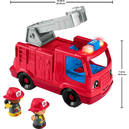 Little People Fire Truck Musical Push-Along Kid-Toys Galore