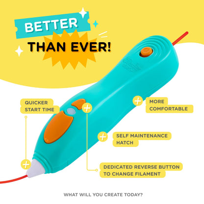 Start 3D Printing Pen For Kids Safe STEM Fun-Toys Galore
