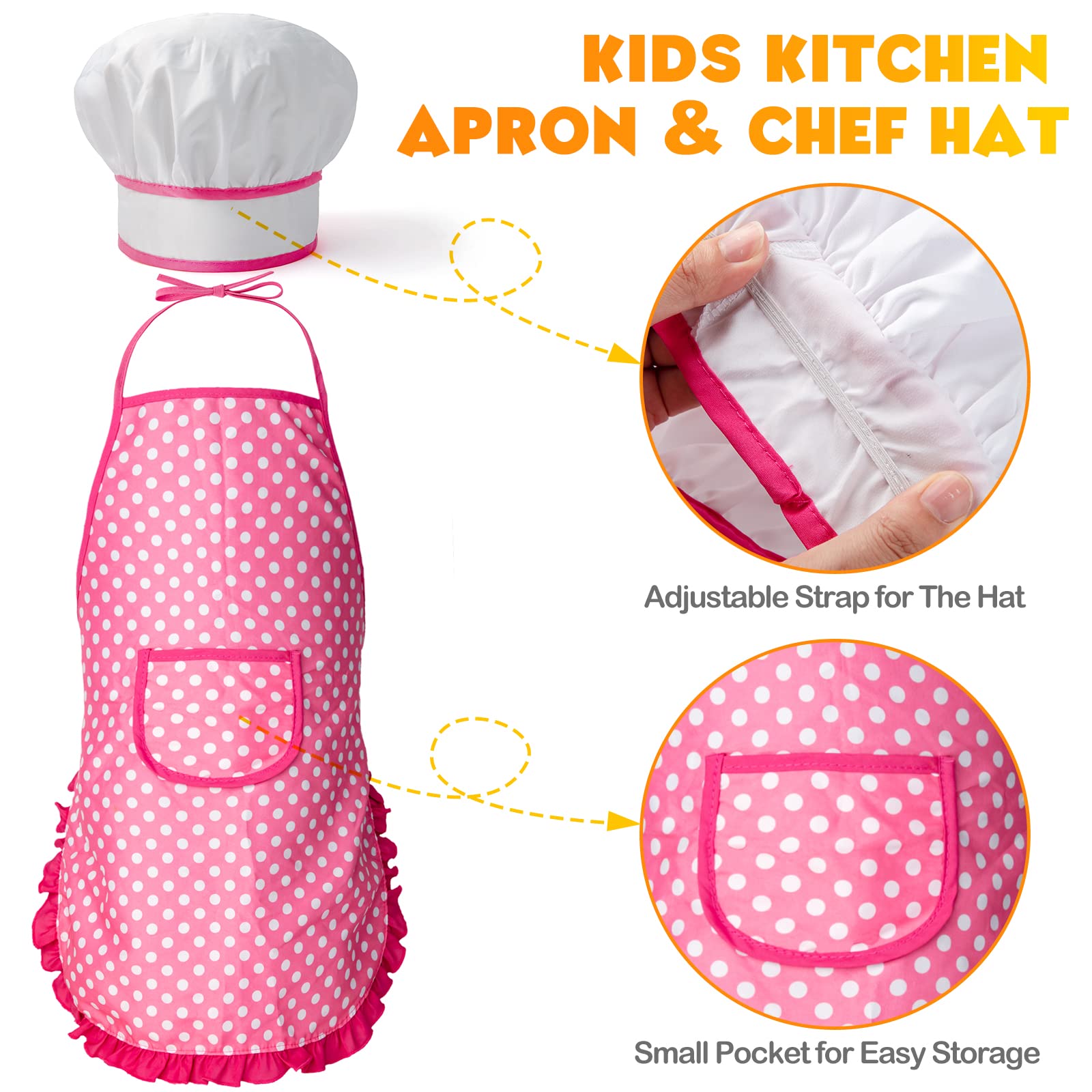 Toddler Kitchen Set 26Pcs Safe Pretend Cookware-Toys Galore